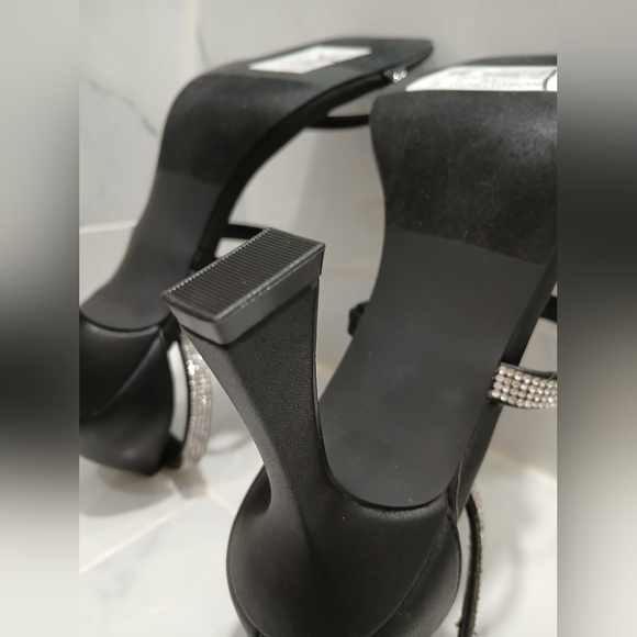 Nordstrom Rack BP. Jessa Ankle Strap Sandal Size 8.0 Rhinestones NWT - Picture 13 of 14